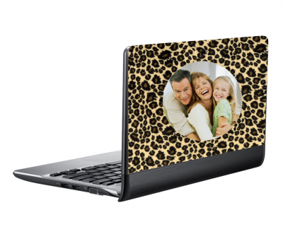 Sticker Leopard cu poza