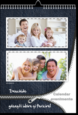 Calendar evenimente Handmade