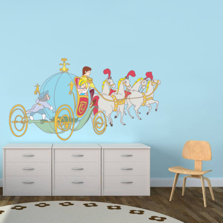 Sticker decorativ Cenusareasa in caleasca